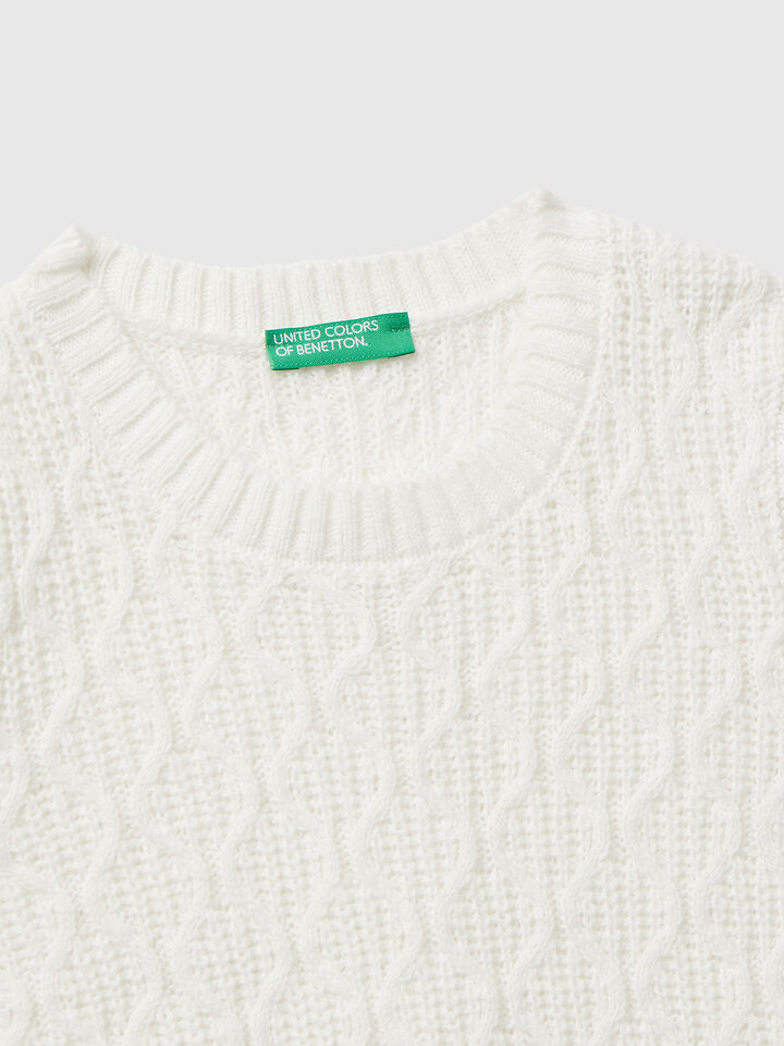 SLEEVELESS SWEATER Junior Girl image number 3